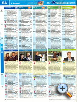 TV Spielfilm XXL TV Programm Sa. 9.8.2014 Seite 1