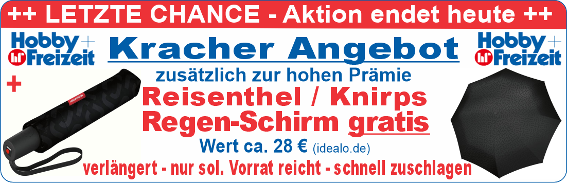 Reisenthel Knirps Schirm gratis