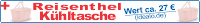 <u><b>nur sol. der Vorrat reicht - schnell zuschlagen</b>:</u><br>Sie bekommen zusätzlich zur hohen Prämie eine hochwertige Reisenthel Kühltasche coolerbag twist blush <b>i.W.v. 27 €</b> (idealo.de) geschenkt.<br>Wir haben ein Muster bekommen und die Tasche ist sehr hochwertig und ideal zum Einkaufen, Picknick, Strand, Freibad u.v.m. Info Praemie Geschenk