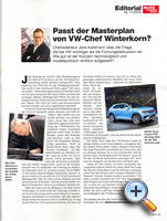 Abo auto motor und sport Test Ausgabe 11/2015 Editorial